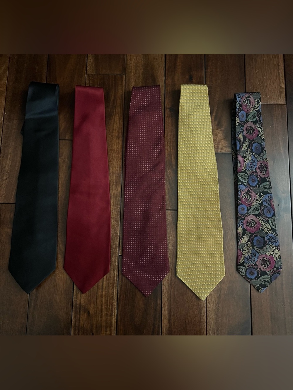 Geoffrey Beene & Other Brands! Five-Tie Set!